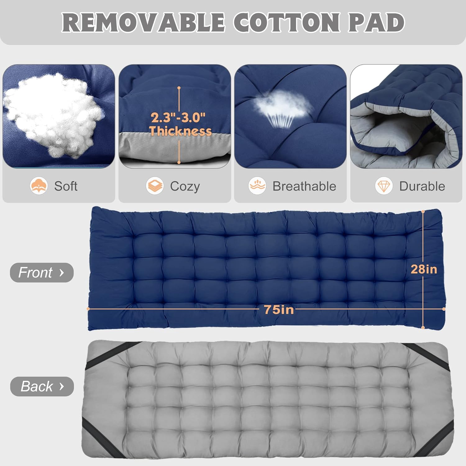 Heavy Duty Foldable Camping Bed