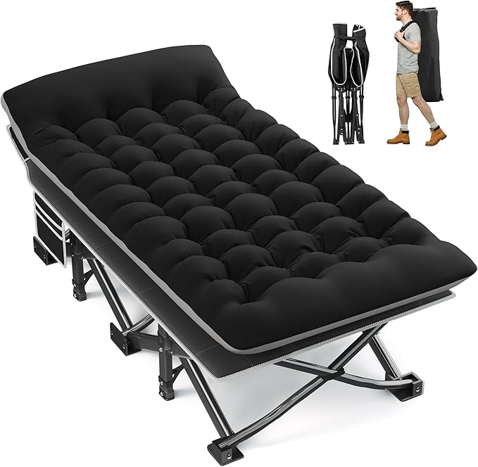 Booshkit Heavy-Duty Foldable Bed
