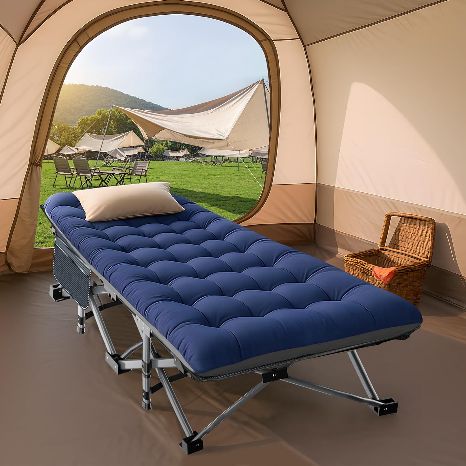 Heavy Duty Foldable Camping Bed
